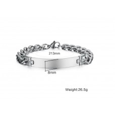 Item No.: 214-131  Stainless Steel Bracelet